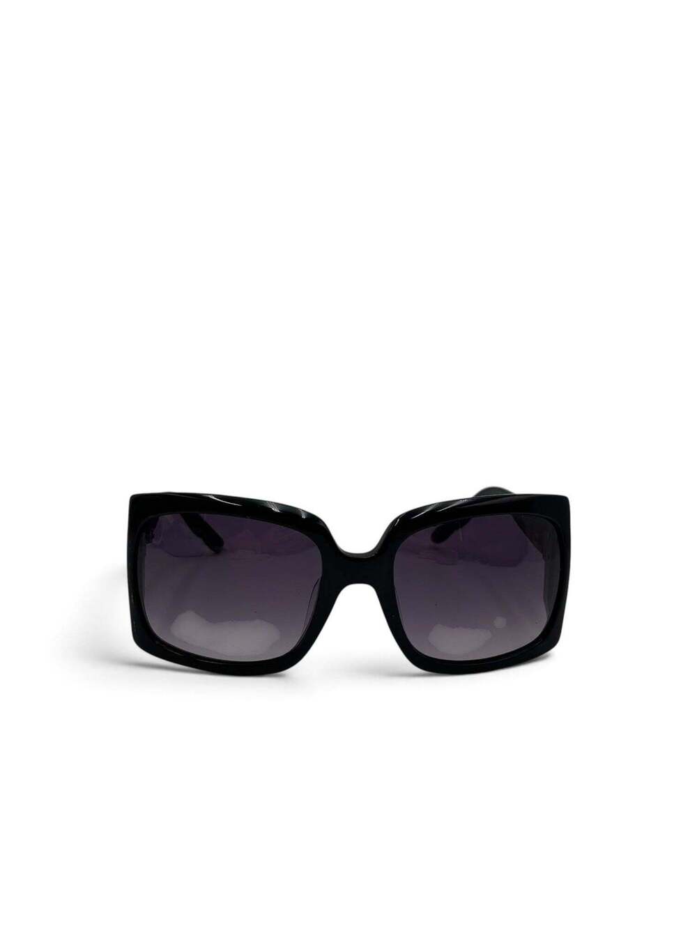Oscar de la Renta Oversized Black Square Sunglasses SSC5046 - Picture 1 of 7